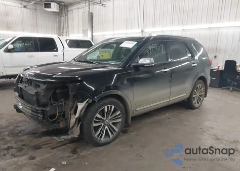 2017 Ford Explorer Platinum from USA, damaged, VIN 1FM5K8HT5HGA87728